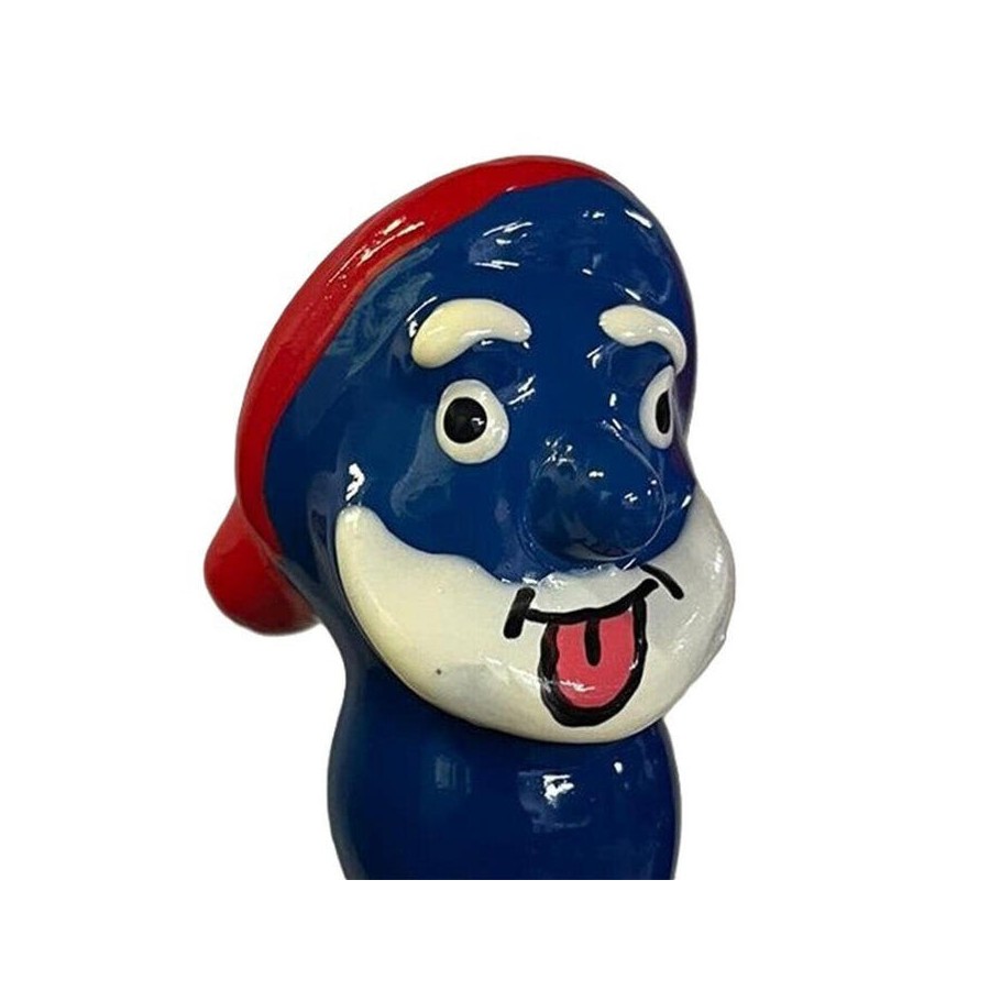 Condomerie - preservativo decorativo pintado a mano abuelo azul