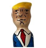 Condomerie - preservativo decorativo pintado a mano trump gruñón