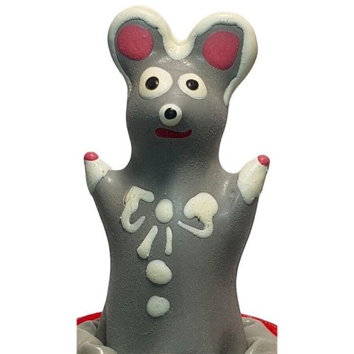 Condomerie - preservativo decorativo pintado a mano ratón modelo 2