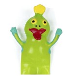 Condomerie - preservativo decorativo pintado a mano rey rana xl