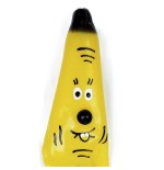 Condomerie - preservativo decorativo pintado a mano plátano modelo xl