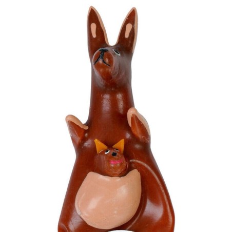 Condomerie - preservativo decorativo pintado a mano canguro modelo xl