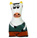 Condomerie - preservativo decorativo pintado a mano vaca modelo xl