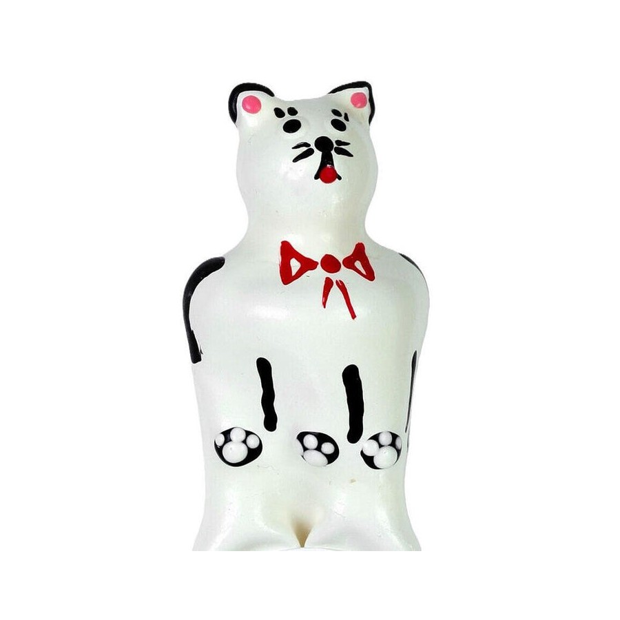 Condomerie - preservativo decorativo pintado a mano gato modelo xl