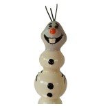 Condomerie - preservativo decorativo pintado a mano lindo muñeco de nieve xl