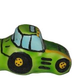Condomerie - preservativo decorativo pintado a mano verde tractor xl