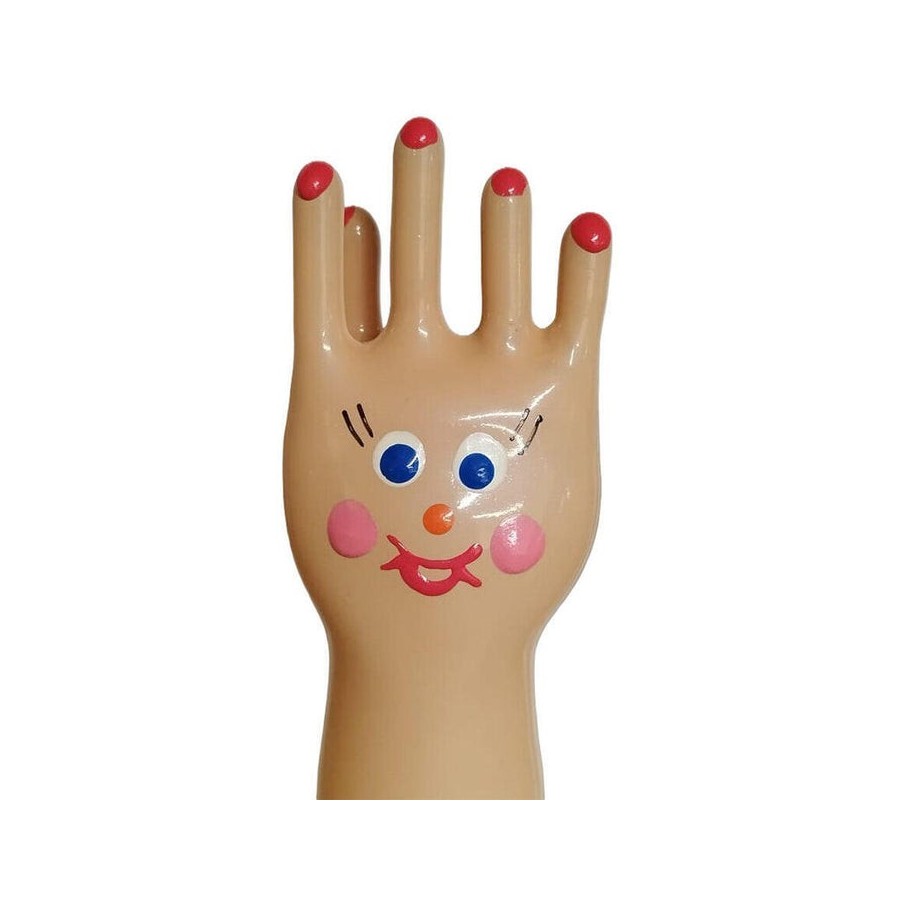 Condomerie - preservativo decorativo pintado a mano gran mano feliz xl