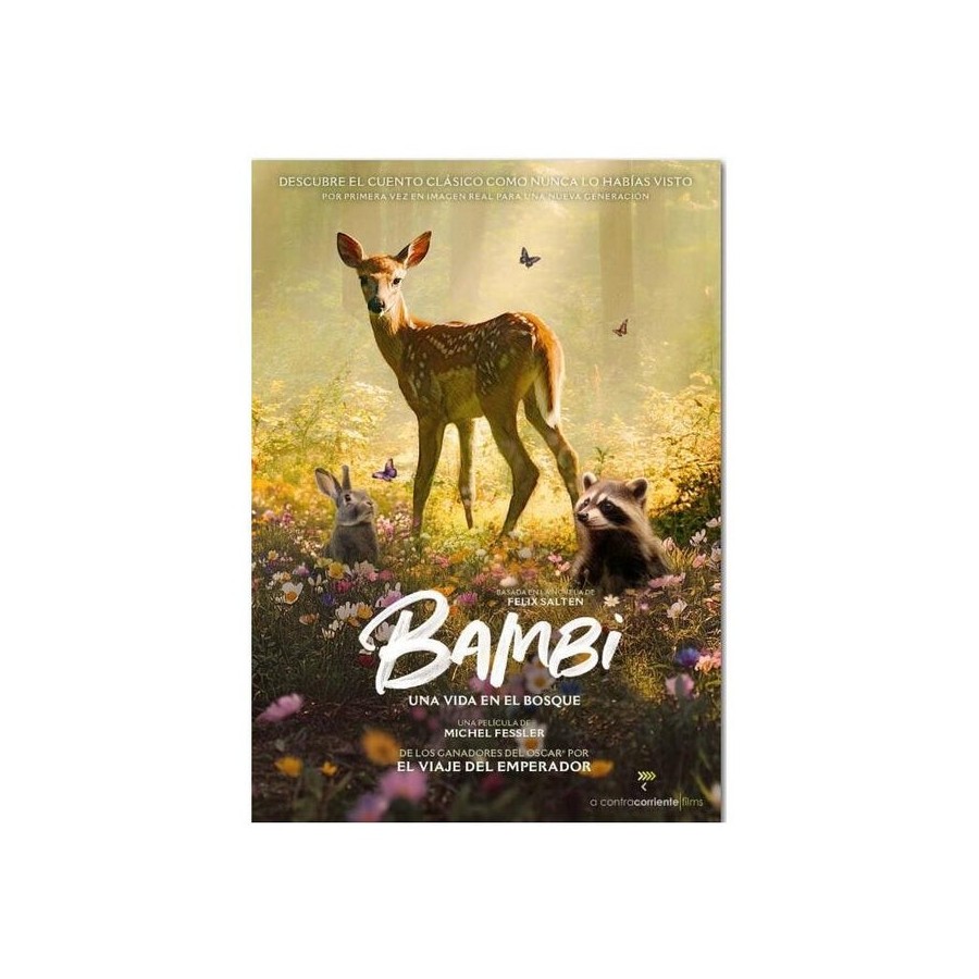 Pelicula bambi, una vida en el bosque - bd blu-ray