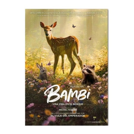 Pelicula bambi, una vida en el bosque - bd blu-ray