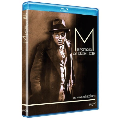 Pelicula m, el vampiro de dusseldorf - bd blu-ray