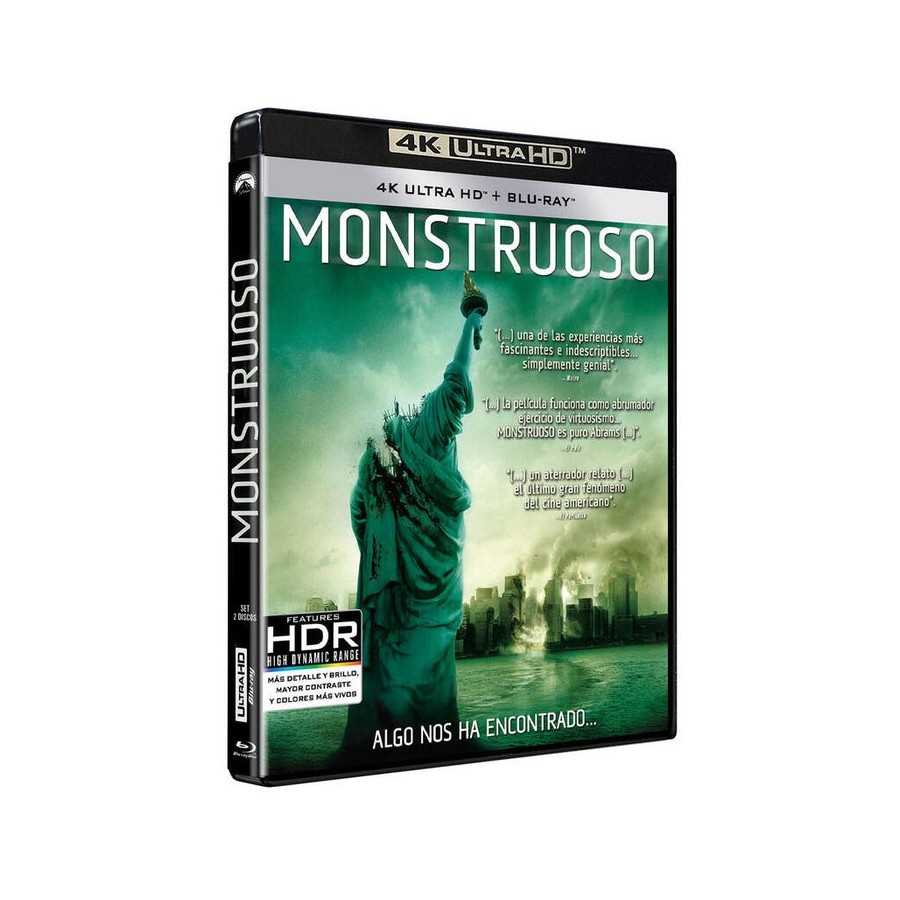 Pelicula monstruoso (4k uhd) - bd blu-ray