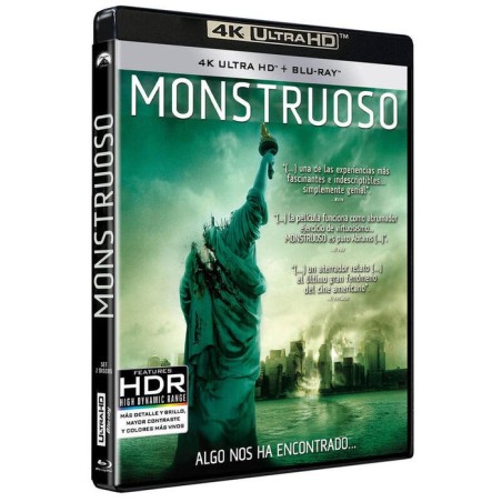 Pelicula monstruoso (4k uhd) - bd blu-ray