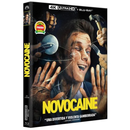 Pelicula novocaine (4k uhd) - bd blu-ray