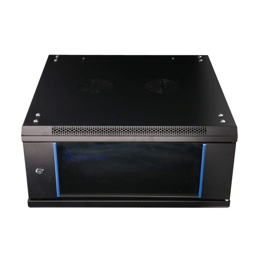 Armario rack extralink 4u 600x600 negro