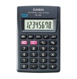 Calculadora  casio hl-4a-b 8 dígitos 56x87mm negra