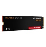 Disco ssd western digital black sn8100 4 tb m.2 pci express 5.0 nvme tlc 3d nand wds400t1x0m