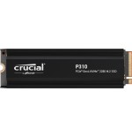Disco ssd crucial p310 gen4 2280 4tb nvme pcie m.2 ssd mit heatsink ct4000p310ssd5