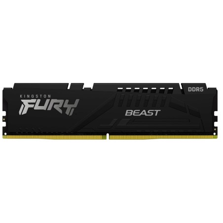Memoria kingston fury beast ddr5 64 gb 2 x 32 gb  3000 mhz / pc5-48000 cl36 1.35 v negro kf560c36bbe2k2-6
