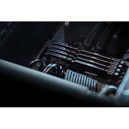 Memoria kingston fury beast ddr5 64 gb 2 x 32 gb  3000 mhz / pc5-48000 cl36 1.35 v negro kf560c36bbe2k2-6