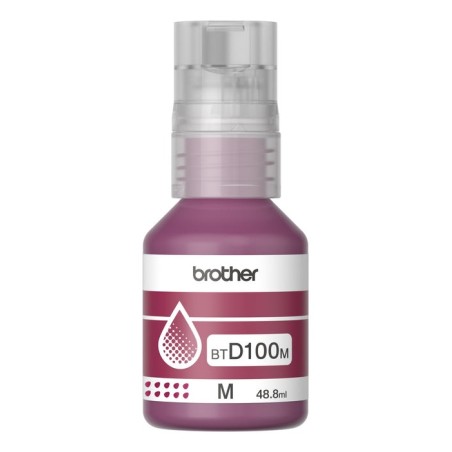 Tinta brother btd100m genuine magenta ink bottle
