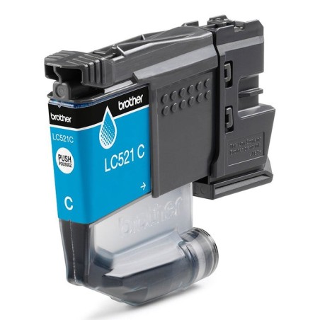 Brother lc521c cyan inkjet cartridge