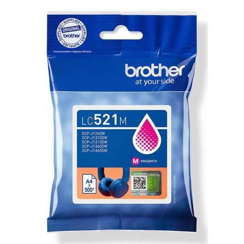 Brother lc521m magenta inkjet cartridge