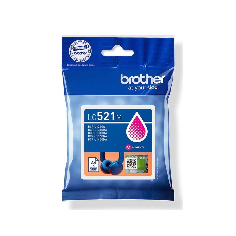 Brother lc521m magenta inkjet cartridge