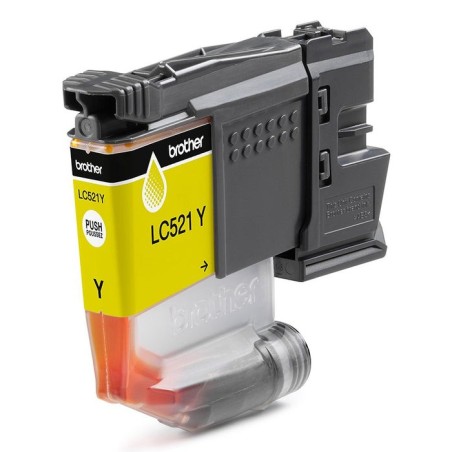 Brother lc521y amarillo inkjet cartridge
