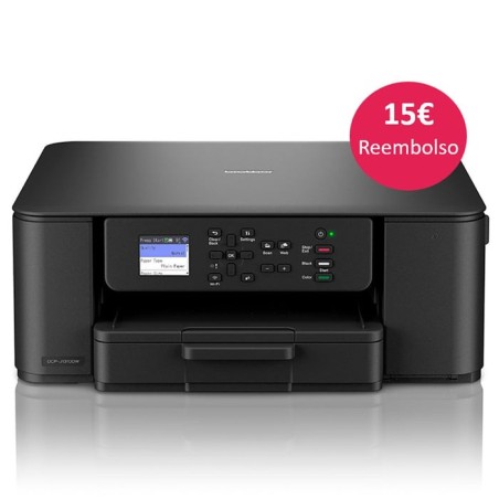 Impresora de inyección de tinta inalámbrica 3 en 1 brother dcp-j1310dw con impresión dúplex