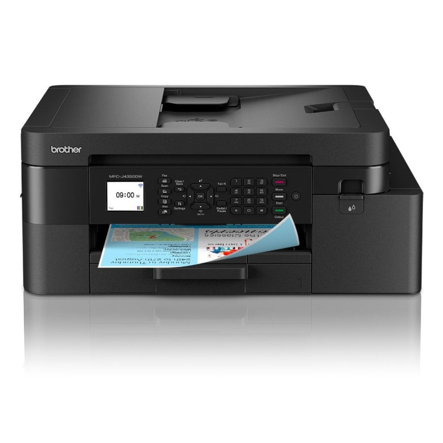 Impresora de inyección de tinta inalámbrica todo en uno brother mfc-j4350dw