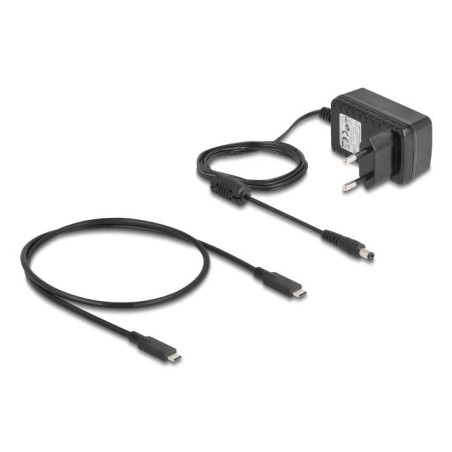 Delock 64300 usb 20 gbps m.2 docking para 2 x m.2 nvme pcie ssd con función de clonación y borrado