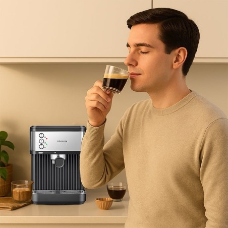 Cafetera expreso grunkel cafpresso-20aroma 850w 20 bares