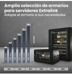 Armario rack extralink 4u 600x600 negro