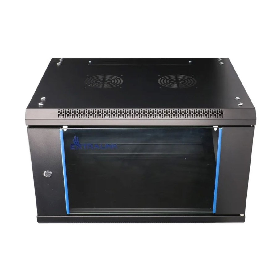 Extralink 6u 600x450 wall-mounted rackmount cabinet