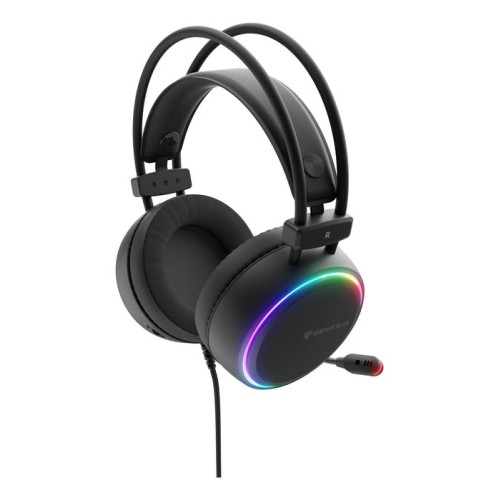 Auriculares gaming genesis neon 613 g2 2.0 rgb negro