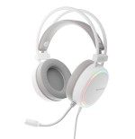 Auriculares gaming genesis neon 613 g2 2.0 rgb blanco
