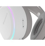 Auriculares gaming genesis neon 613 g2 2.0 rgb blanco