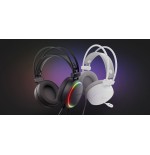 Auriculares gaming genesis neon 613 g2 2.0 rgb blanco
