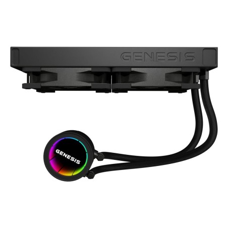 Refrigerador liquido cpu genesis refrigeracion liquida hydria 240 argb 120mm + pasta termica  nlg-2319