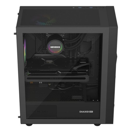 Refrigerador liquido cpu genesis refrigeracion liquida hydria 360 argb 120mm + pasta termica