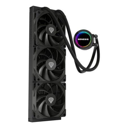 Refrigerador liquido cpu genesis refrigeracion liquida hydria 360 120mm + pasta termica nlg-2320