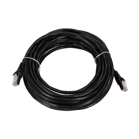 Extralink lan patchcord cat.5e ftp 10m foiled twisted pair bare copper black