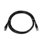 Extralink lan patchcord cat.5e ftp 2m foiled twisted pair bare copper black