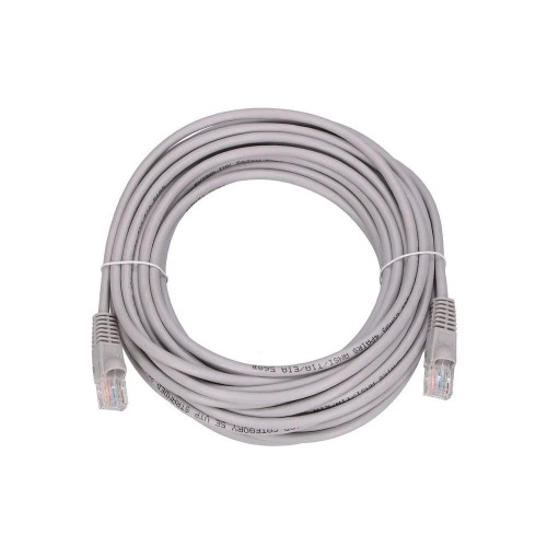 Cable extralink lan patchcord cat.5e utp 10m twisted gris