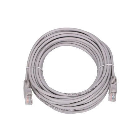 Cable extralink lan patchcord cat.5e utp 10m twisted gris