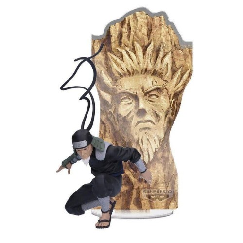 Figura sarutobi hiruzen panel spectable naruto shippuden 18cm