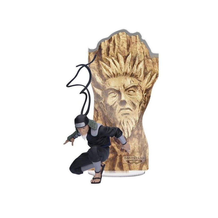 Figura sarutobi hiruzen panel spectable naruto shippuden 18cm