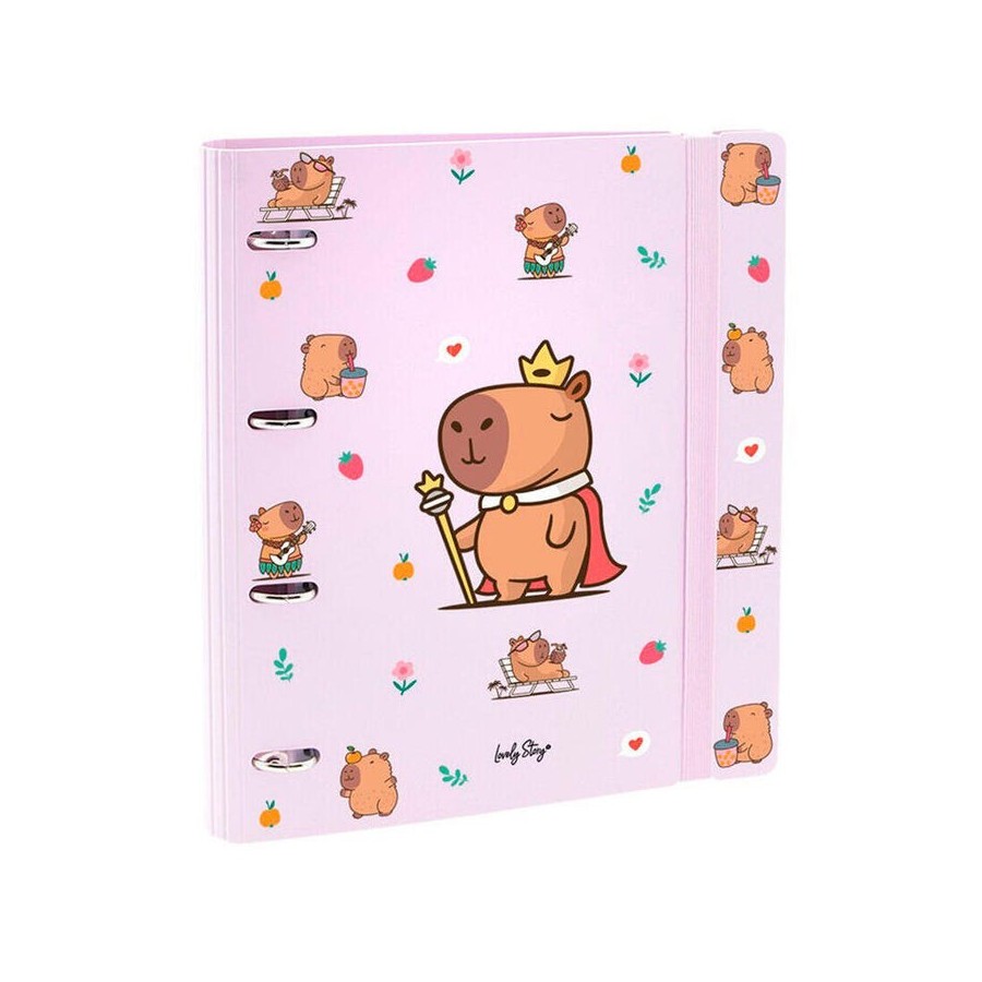 Carpeta anillas majesty capibara