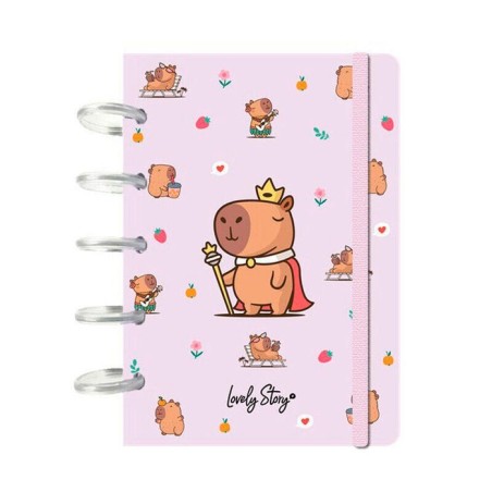 Cuaderno a6 majesty capibara