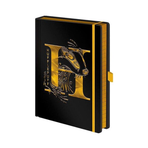 Cuaderno a5 premium hufflepuff harry potter